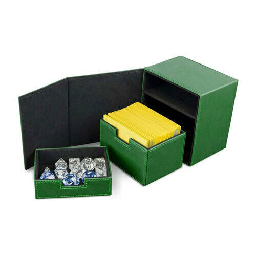 Green Bcw Deck Vault Box Lx (holds 100 Cards)