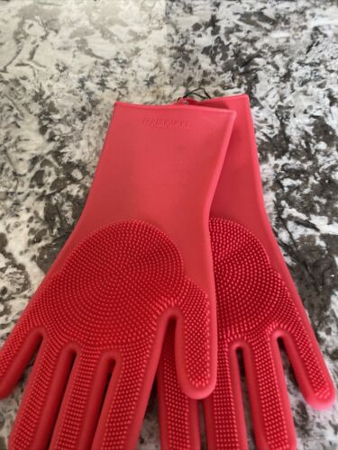 Farberware Red Rubber Gloves,