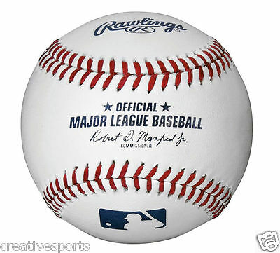 Rawlings Official Leather Major League Baseballs Mlb Game Ball Robert Manfred