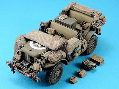 Legend 1/35 Dodge Wc56 / Wc57 Truck Stowage With C/k-ration Boxes & Radio Lf1312