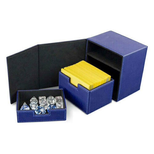 Blue Bcw Deck Vault Box Lx (holds 100 Cards)