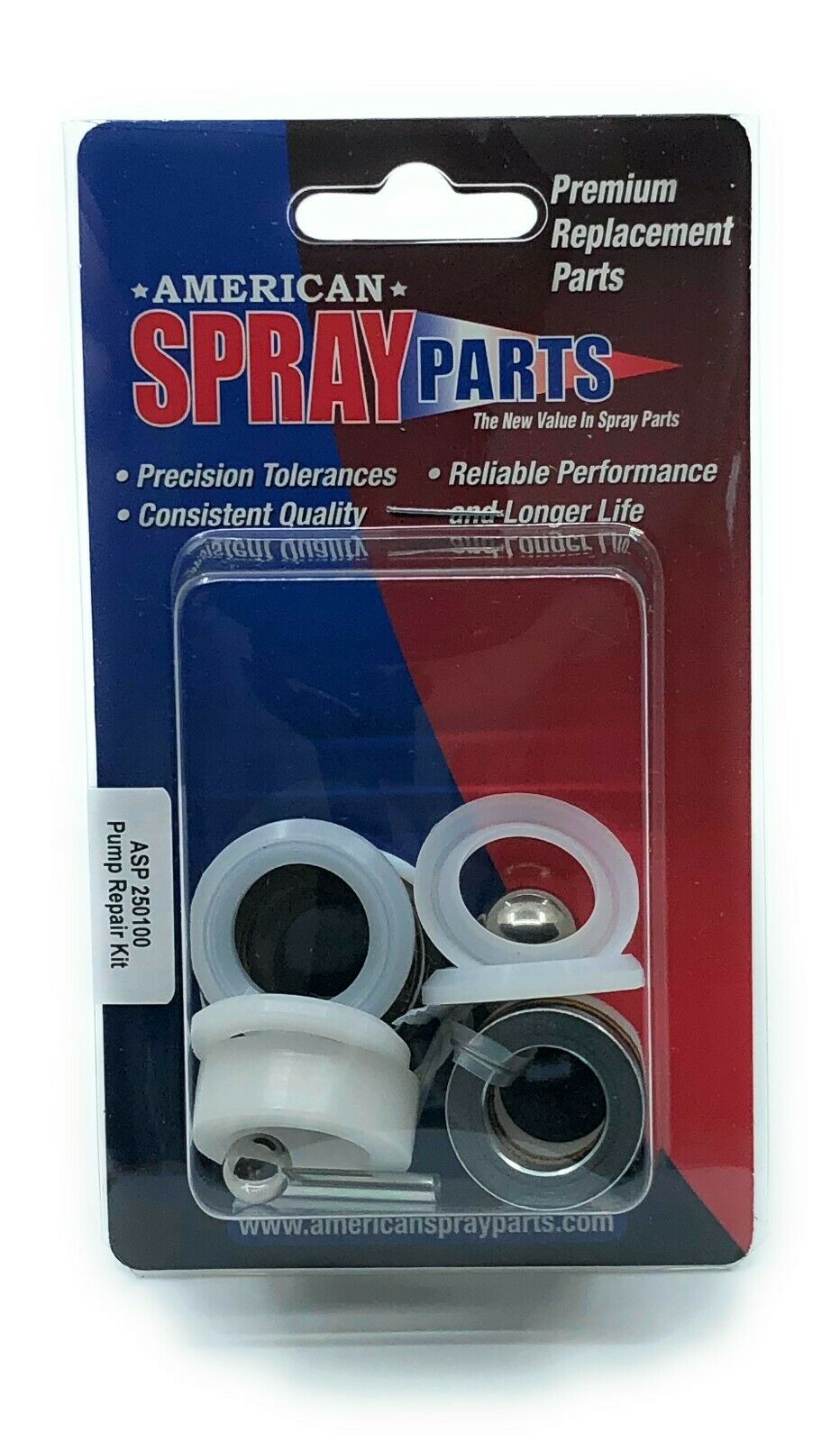Replaces Graco  243091 Or 243-091. Made In The Usa! 190 Es Pump Repair Kit