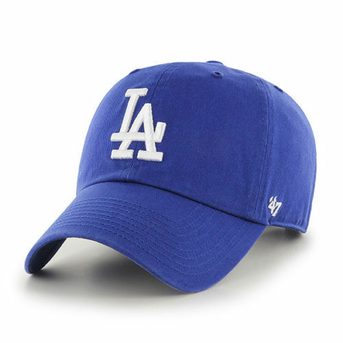 Los Angeles Dodgers 47 Brand Clean Up Strap Adjustable Field Blue Hat Cap