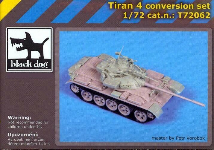 Blackdog Models 1/72 Tiran 4 (t-55) Tank Resin Conversion Set