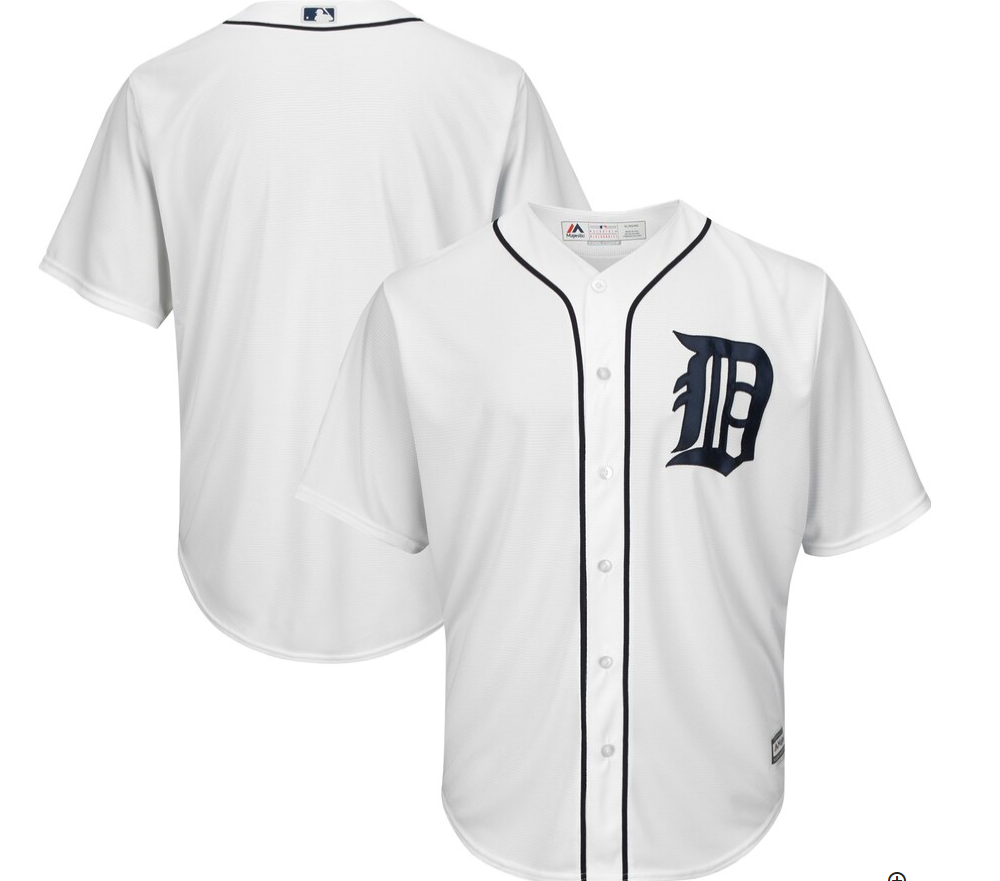 Majestic Detroit Tigers Baseball Jersey New Mens Sizes $100