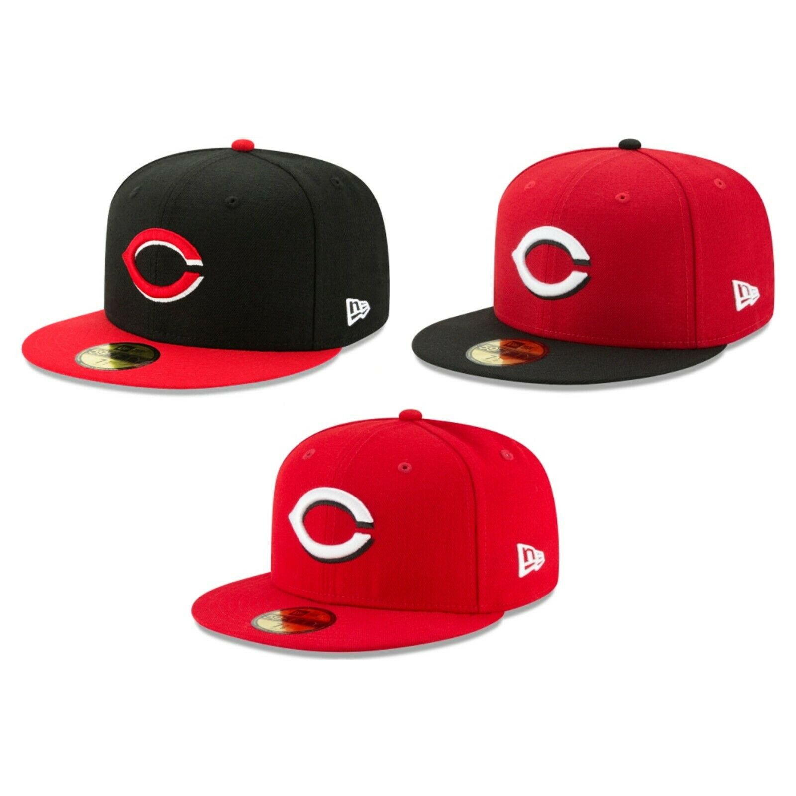Cincinnati Reds Cin Mlb Authentic New Era 59fifty Fitted Cap - 5950 Hat Cap