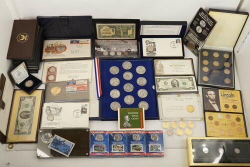 Assorted Numismatic And Exonumia Variety Lot (silver Coins) - Free Shipping Usa