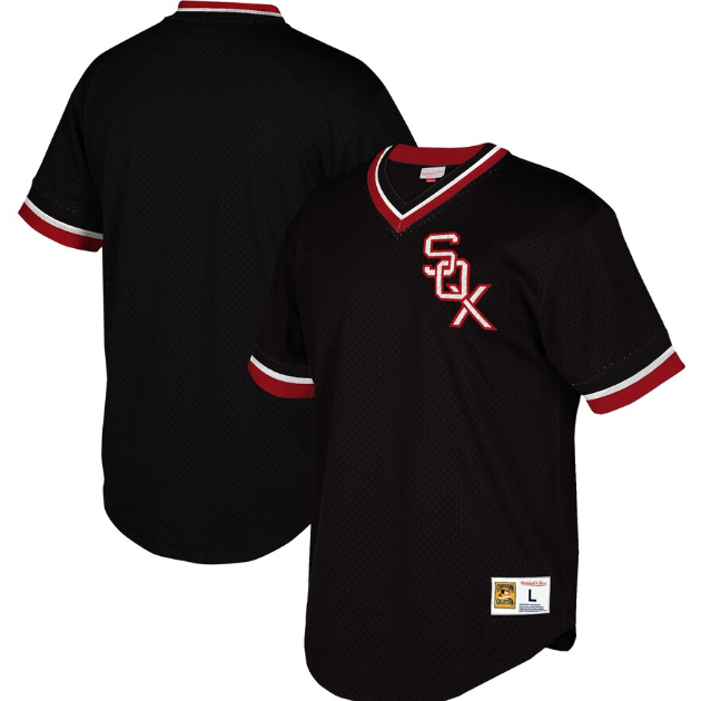 Mitchell & Ness Chicago White Sox Baseball Jersey New Mens Sizes Msrp $80