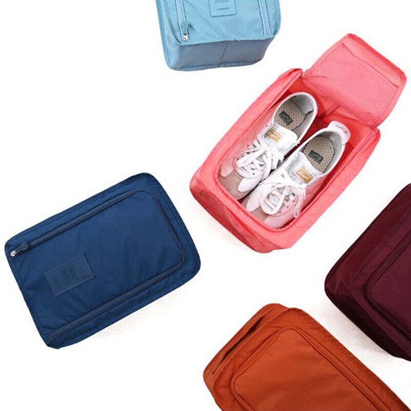 Travel Shoes Organizer Bag Convenient Nylon Waterproof Luggage Multifunction>