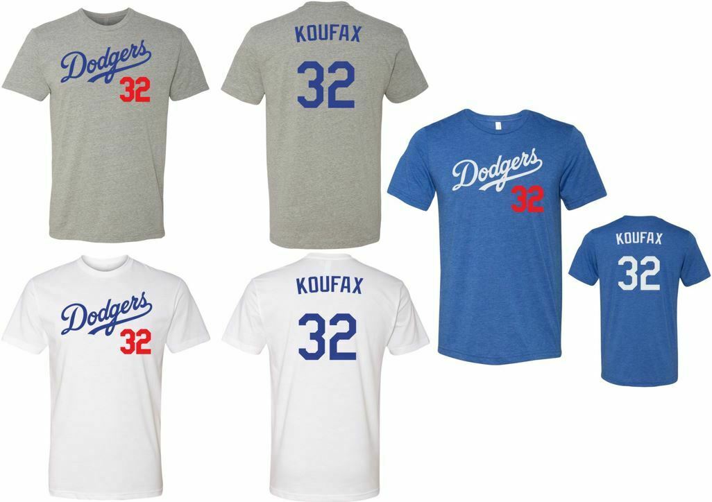 Los Angeles / Brooklyn Dodgers Legends - All Time Greats Slim Fit T-shirts