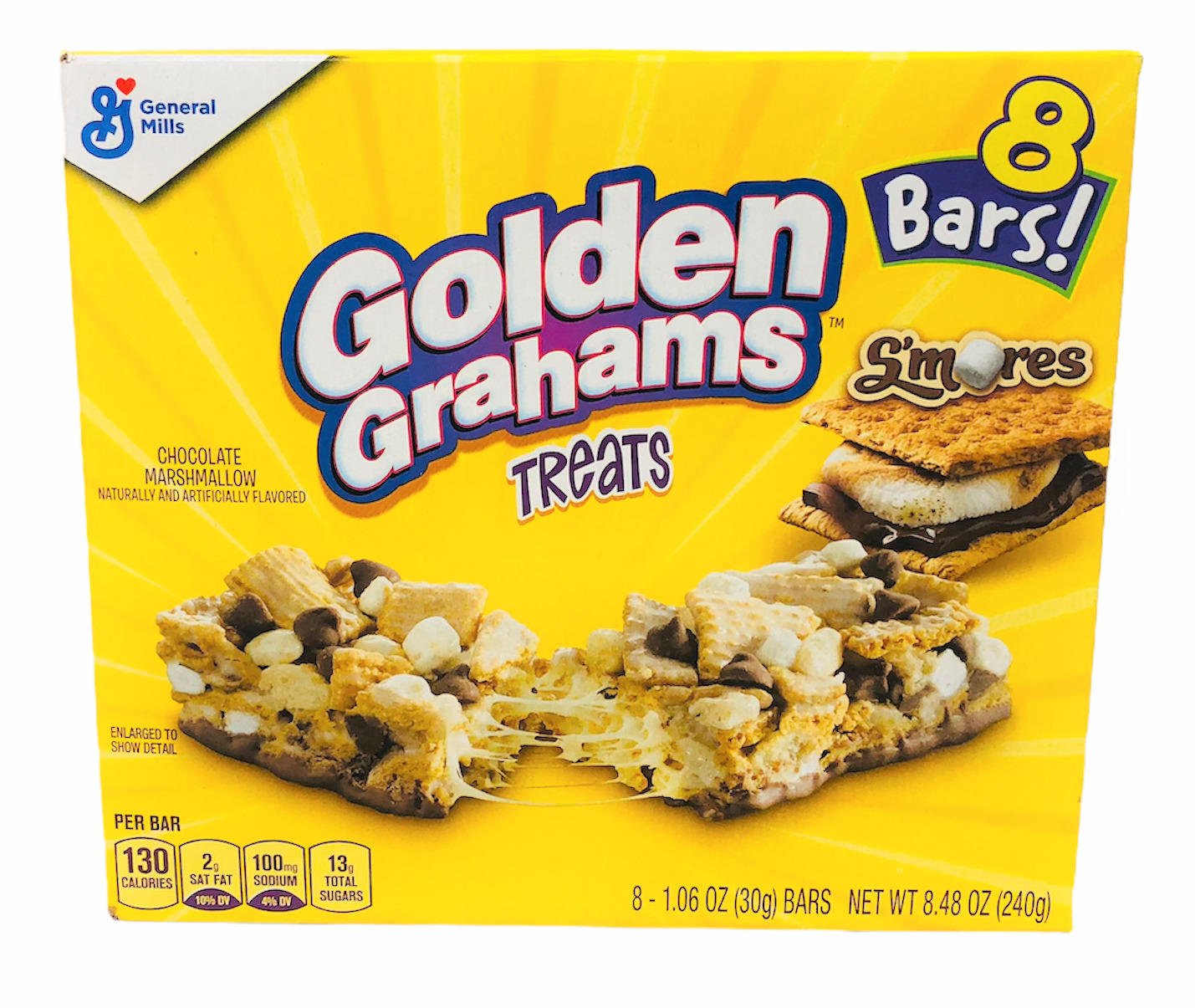 Golden Grahams Smores Treats Bars 8.48 Oz