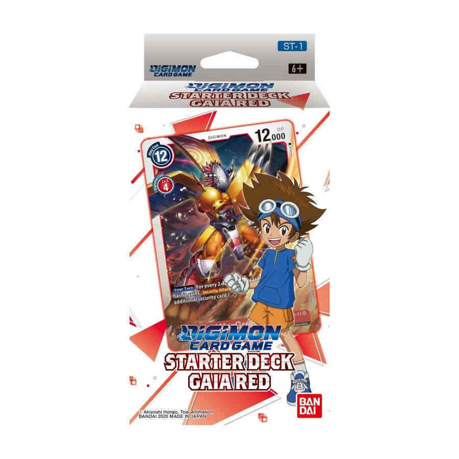 Bandai Digimon Gaia Red Starter Deck Sealed English New In Stock