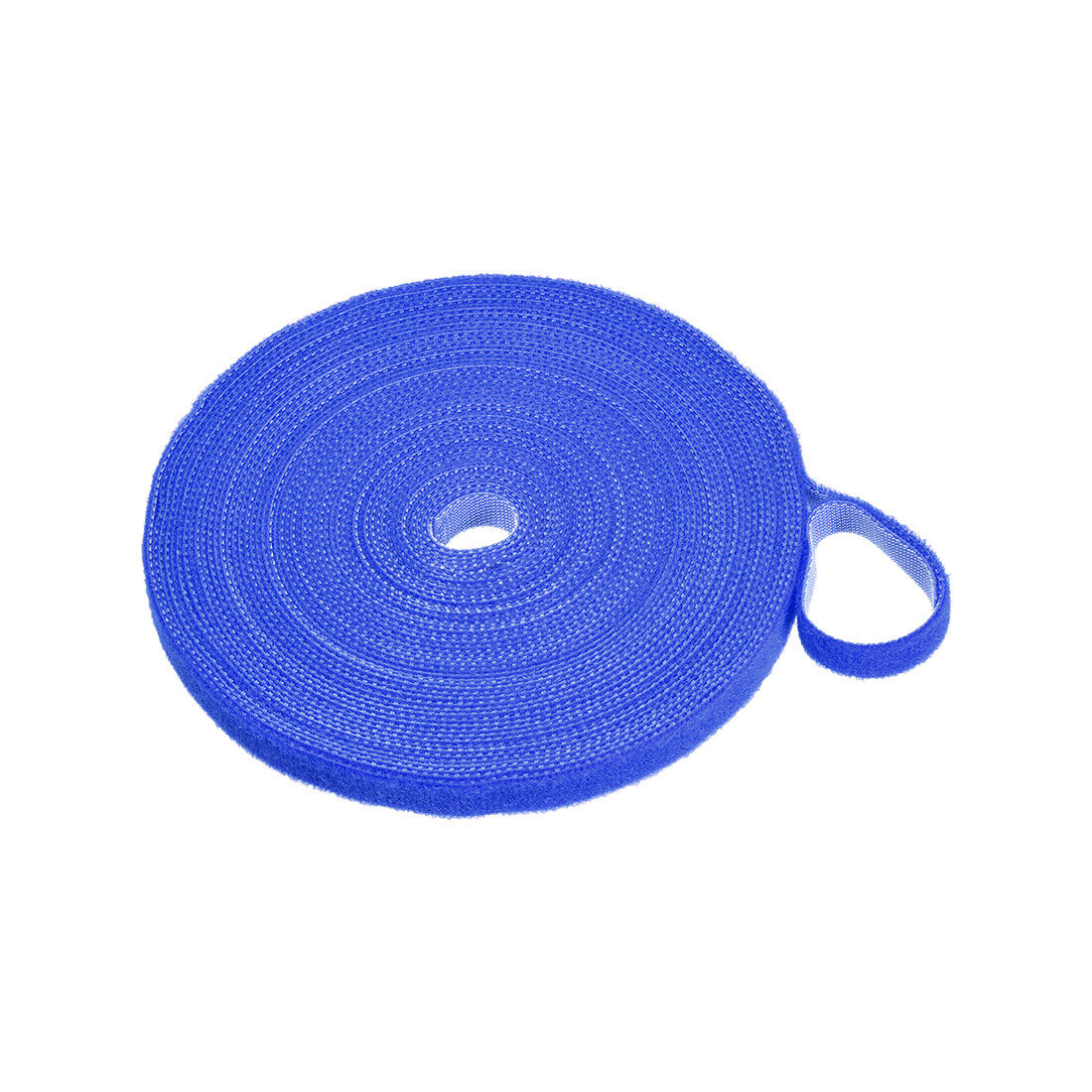 Reusable Cable Ties, Hook And Loop Cord Strap, 11 Yard X 0.4 Inch Blue 1 Roll