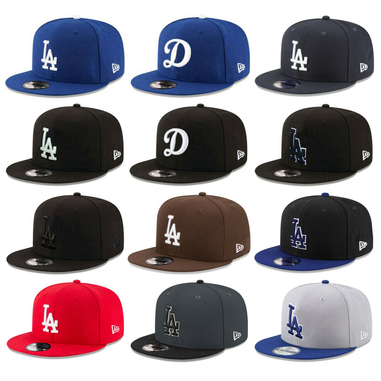 Los Angeles Dodgers Lad Mlb Authentic New Era 9fifty Snapback Cap - 950 Hat